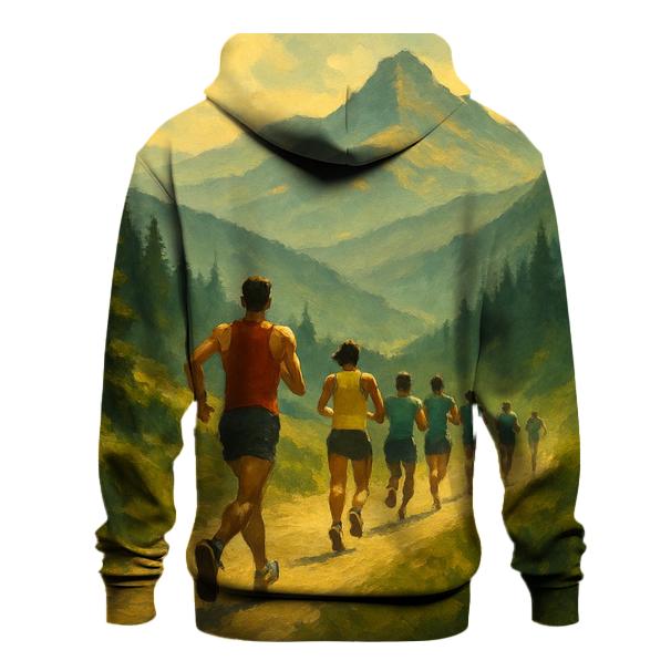 Mountain Trail Marathon pullover hoodies