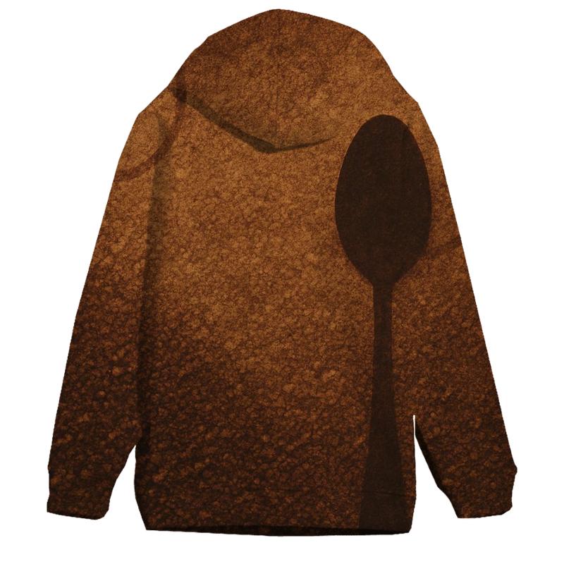 Grind Texture Mosaic lightweight hoodies