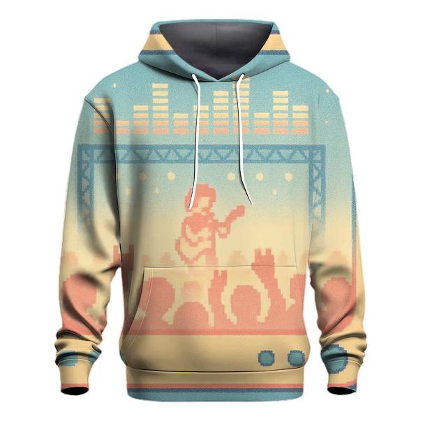 Pixel Concert Night hoodie trends