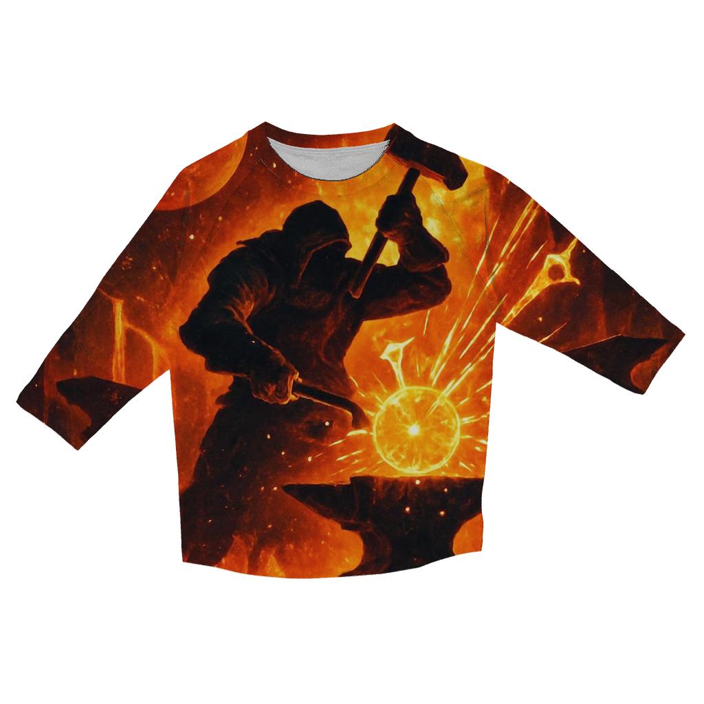 Solar Forge trendy 3/4 sleeve tops