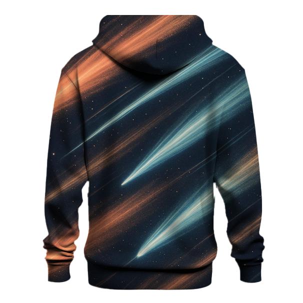 Comet Fan Overprint zip-up hoodies