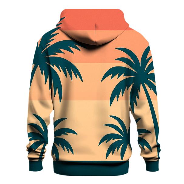 Sunset Palm Lines hoodie styles