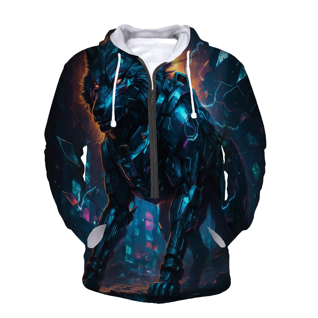 Iron Howl Mechanica embroidered hoodies