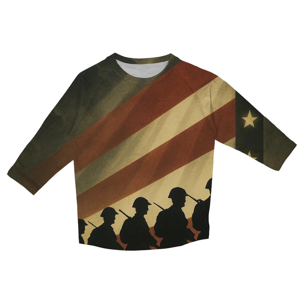 Heartbeat Of The Line cotton quarter sleeve shirts