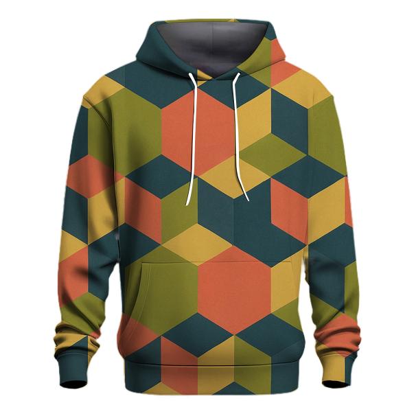 Mod Kaleidoscope Tiles heavyweight hoodies