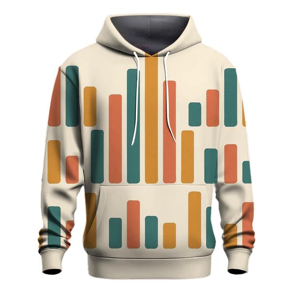 Analog Wave Bars hoodies fashion