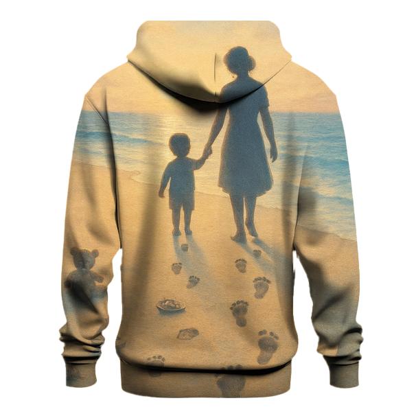 Footprints In The Heart custom hoodies