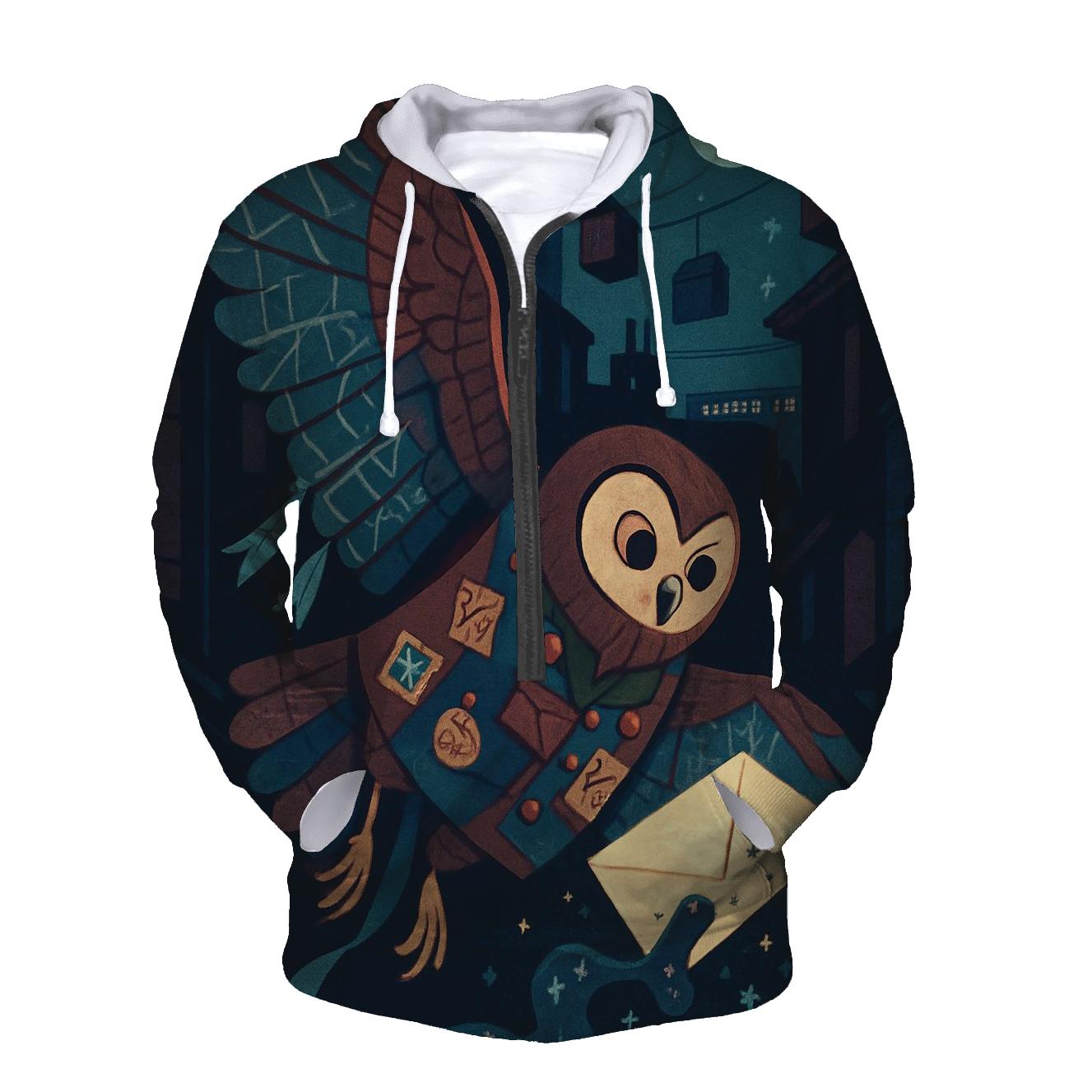 Chromatic Courier Owl hoodie trends
