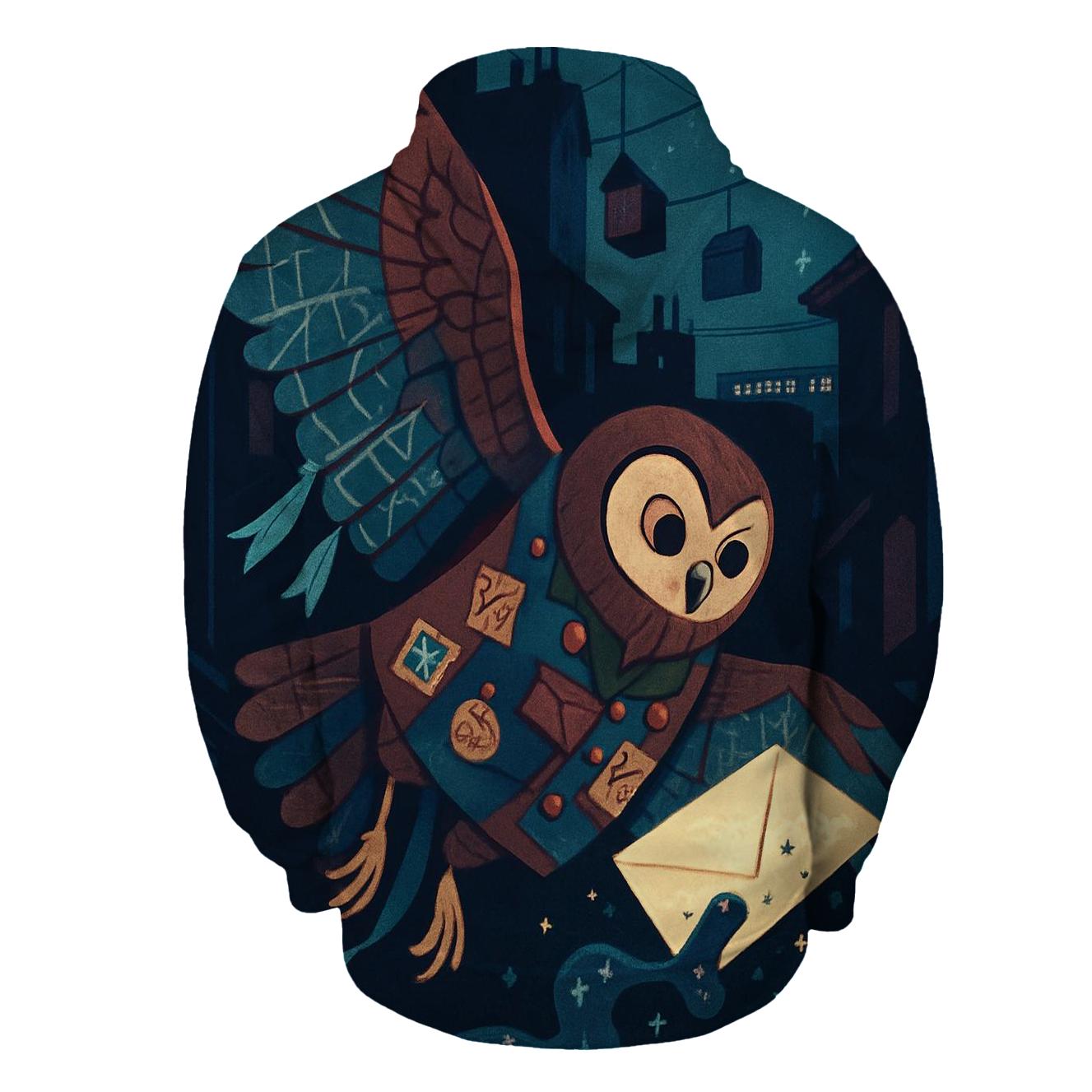 Chromatic Courier Owl hoodie trends