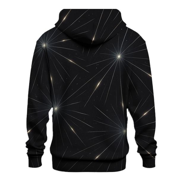 Meteor Trail Radiant Grid premium hoodies