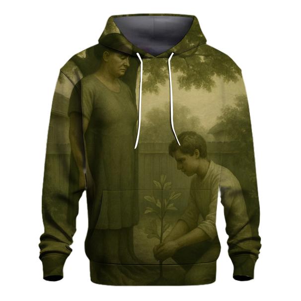 Her Silent Strength printed hoodies