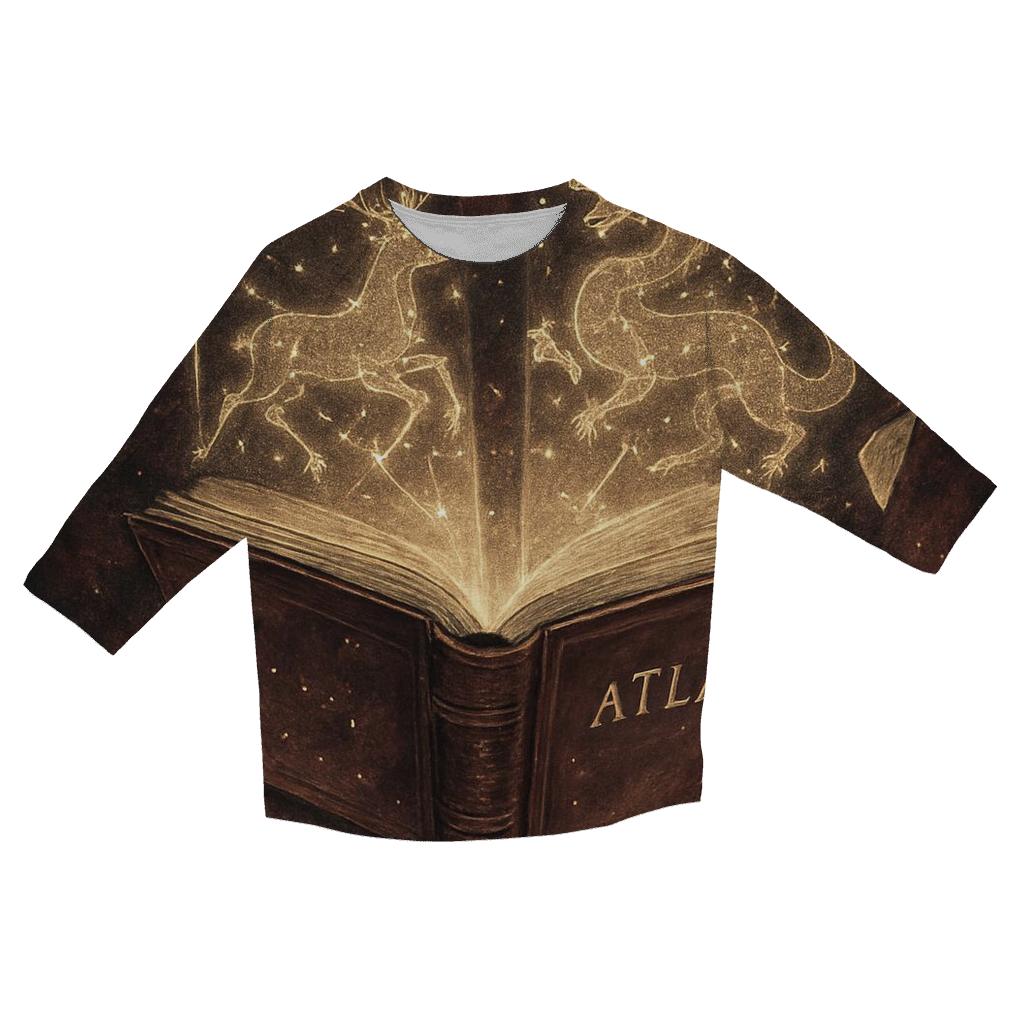 Constellation Atlas casual three quarter sleeve shirts