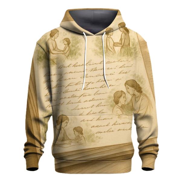 Between The Lines zip-up hoodies