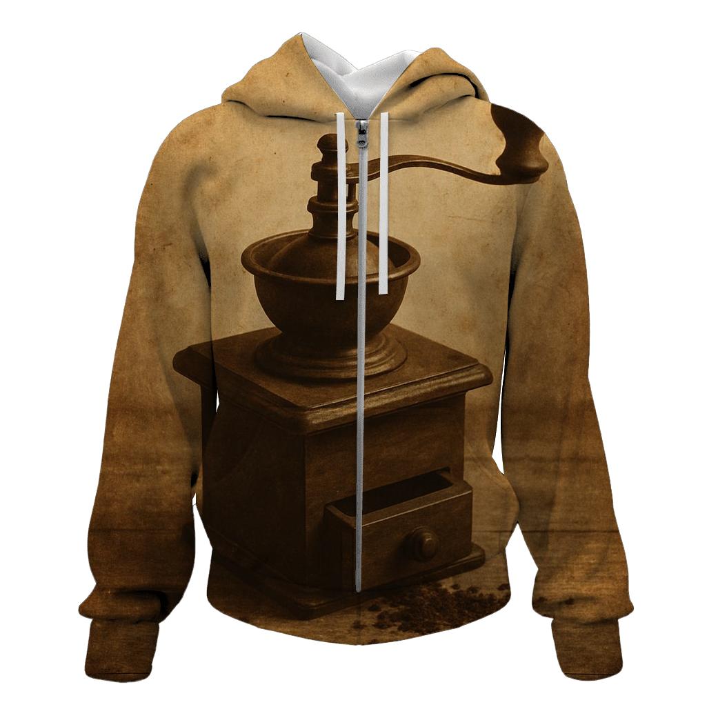 Vintage Mill Portrait graphic hoodies