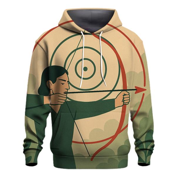 Precision Archery Zen printed hoodies