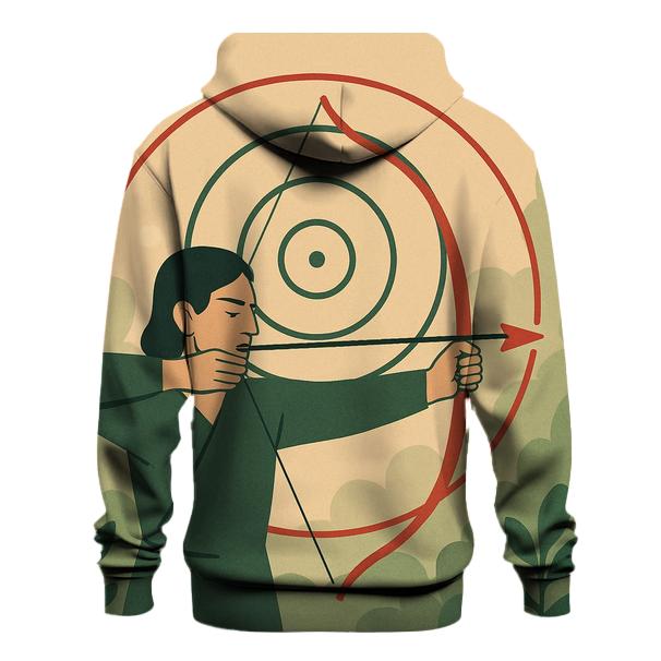 Precision Archery Zen printed hoodies