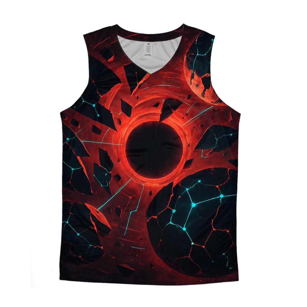 Echoes Of Andromeda personalized athletic tanks