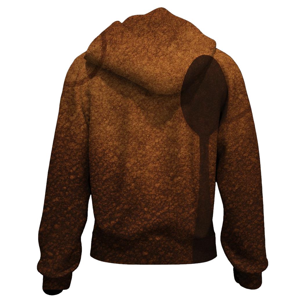 Grind Texture Mosaic heavyweight hoodies