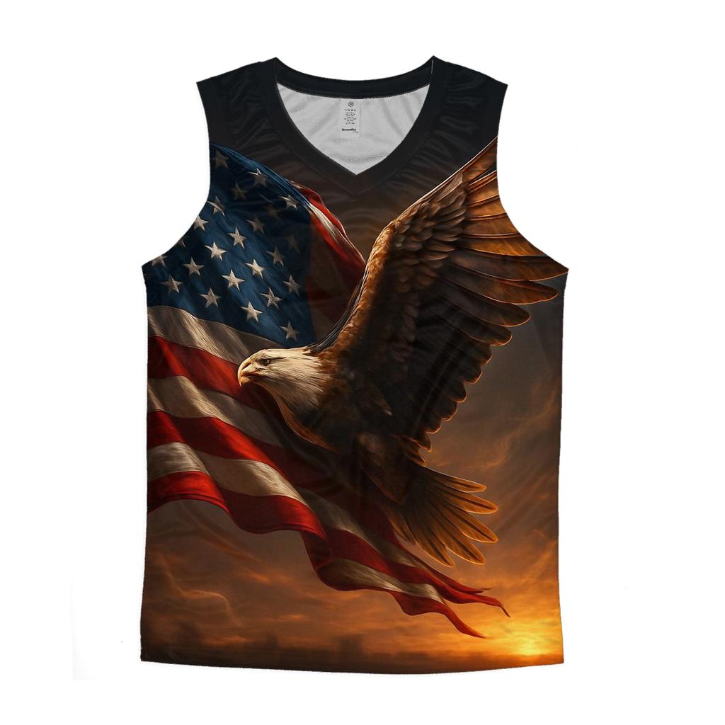 Crimson Winged Standard trendy fitted tank tops