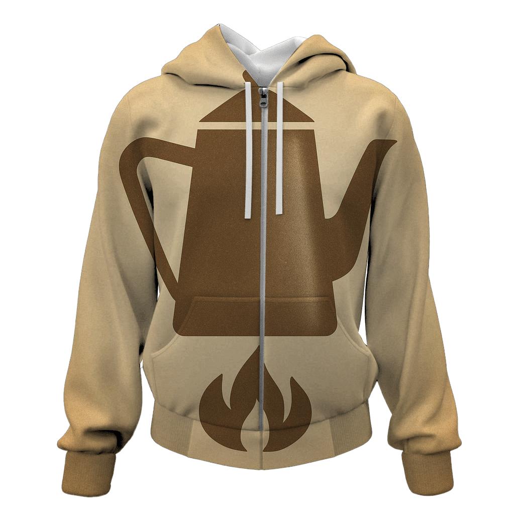 Percolator Peak Icon embroidered hoodies