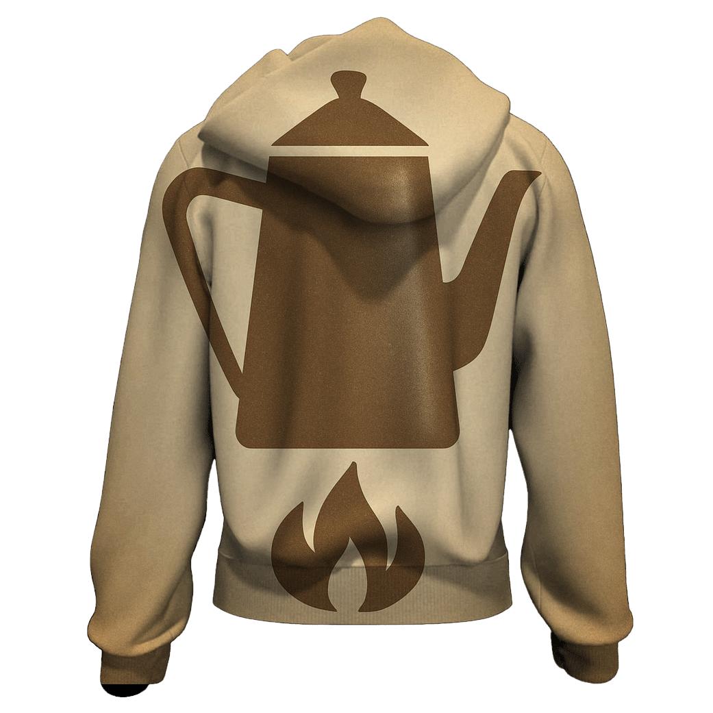 Percolator Peak Icon embroidered hoodies
