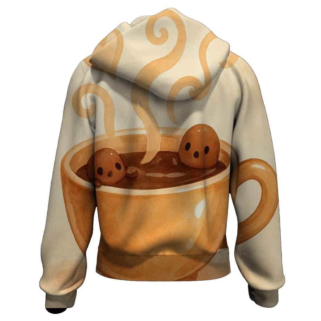 Aroma Wisp Playful printed hoodies