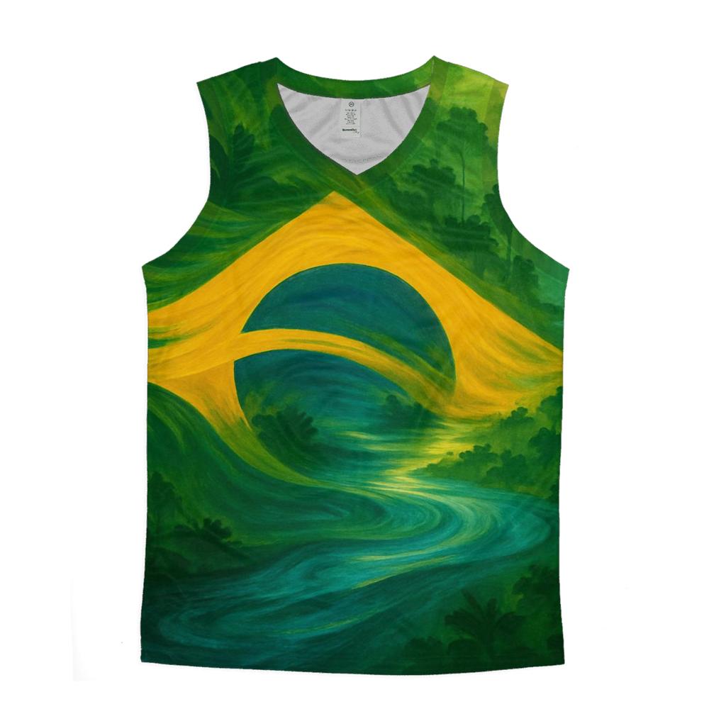Amazonian Banner Tide custom tank tops