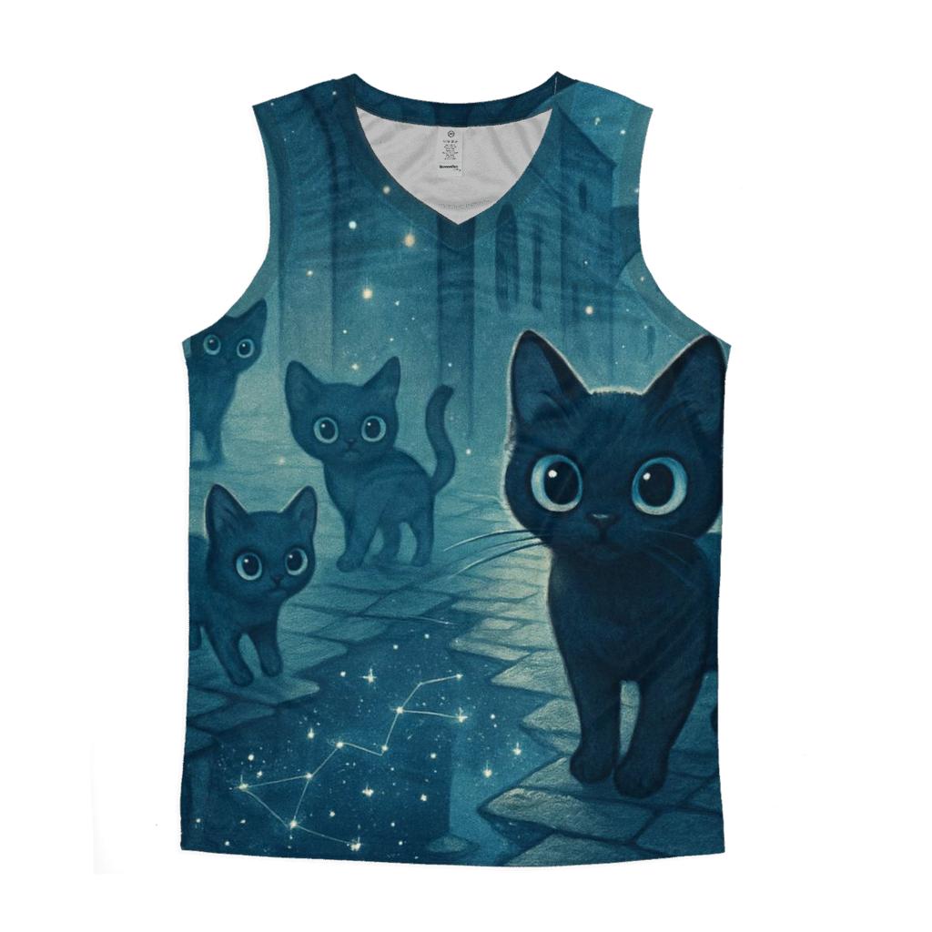 Constellation Alley Paws stylish racerback tanks