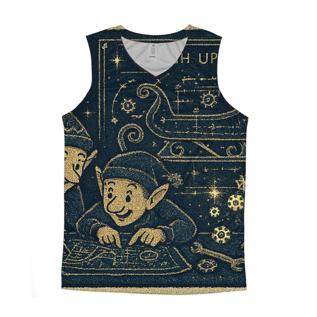 Elves Night Shift Blueprint custom tank tops