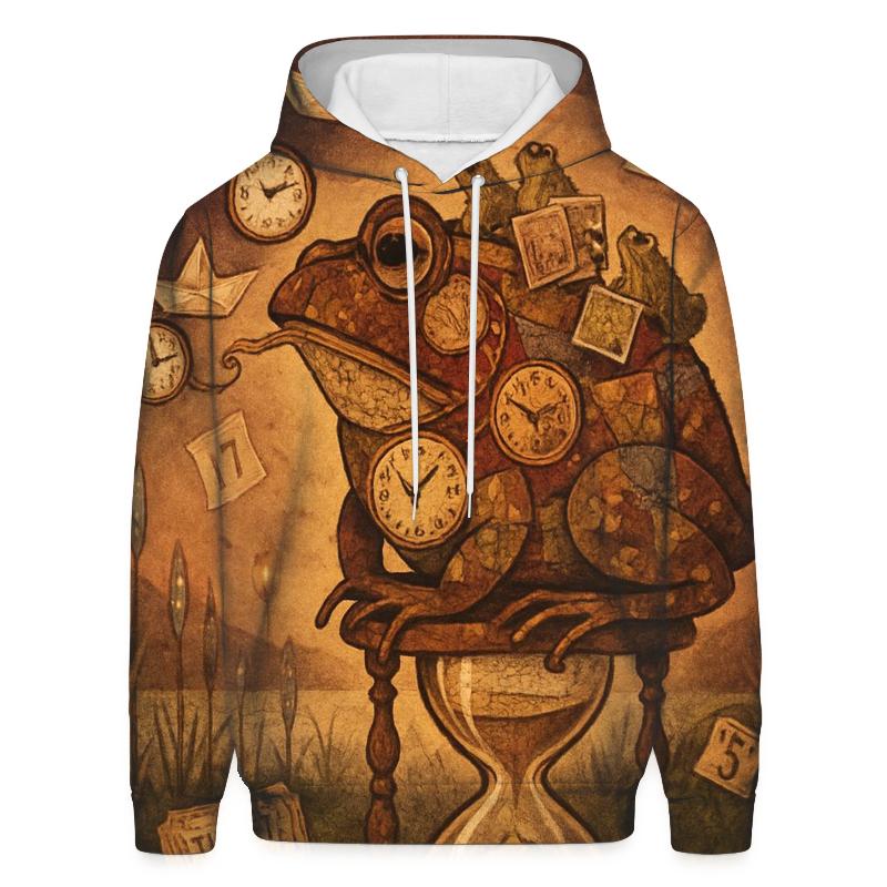 Patchwork Time Toad hoodie designs