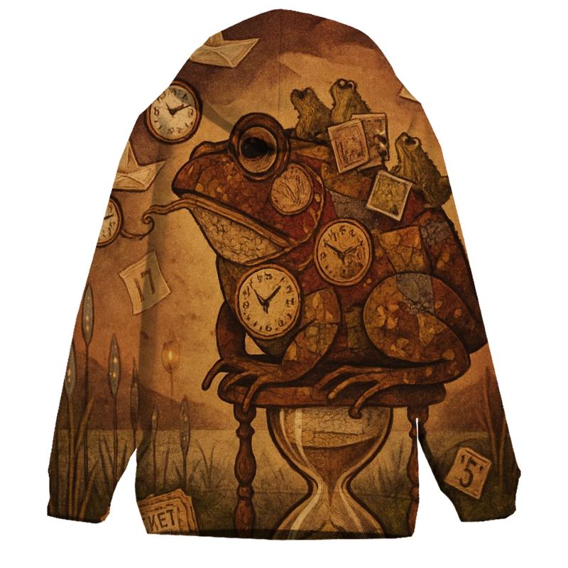 Patchwork Time Toad hoodie designs
