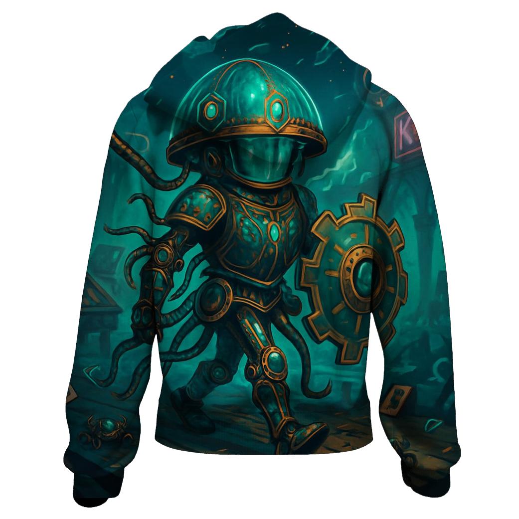 Clockwork Jelly Knight hoodies fashion