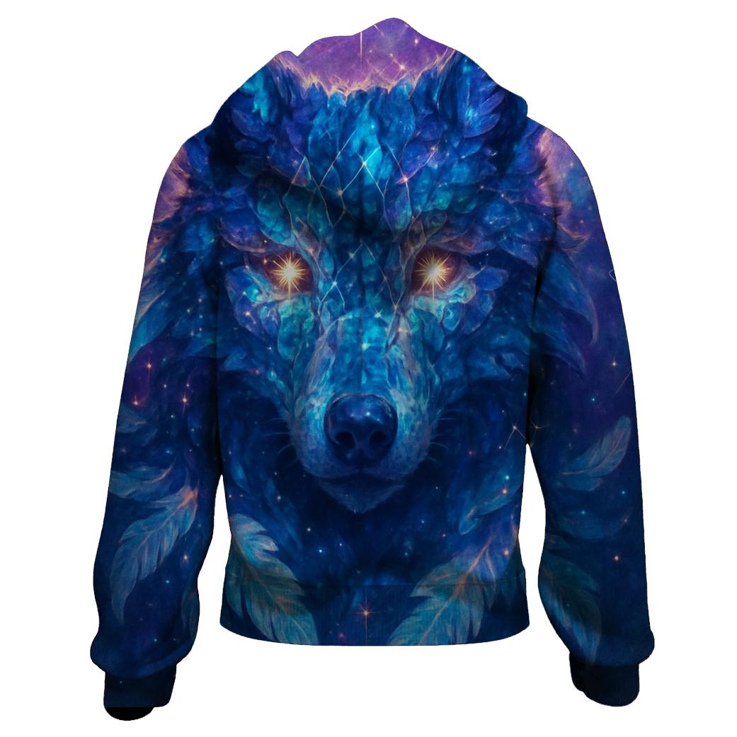 Nebula Sentinel graphic hoodies