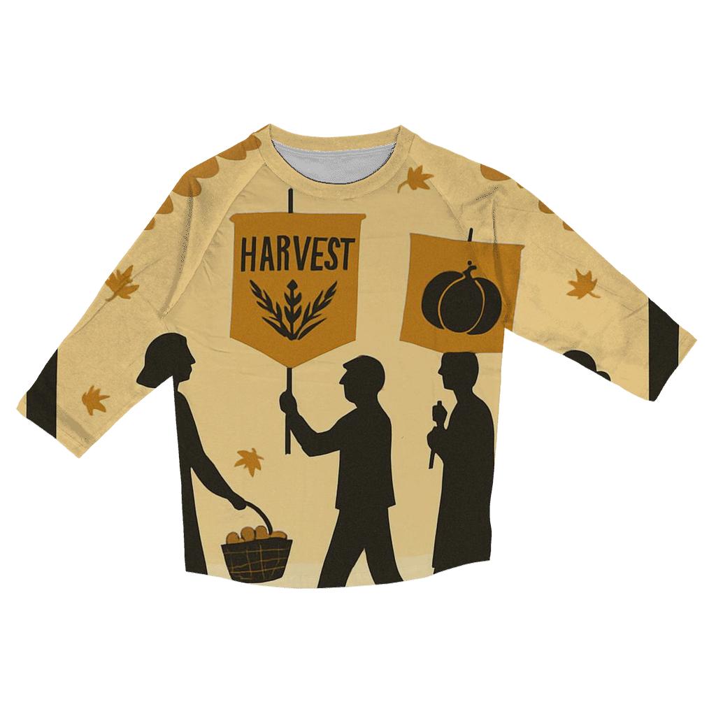 Maple Lane Harvest Parade personalized 3/4 sleeve tees