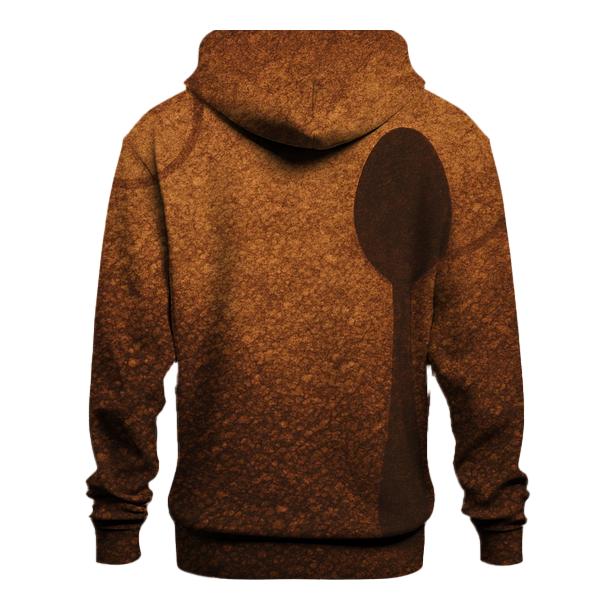 Grind Texture Mosaic printed hoodies