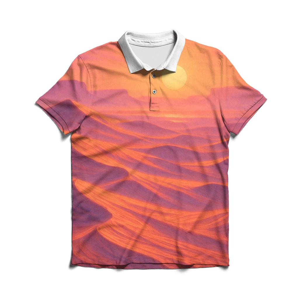 Coral Dune Horizon premium cotton polo shirts