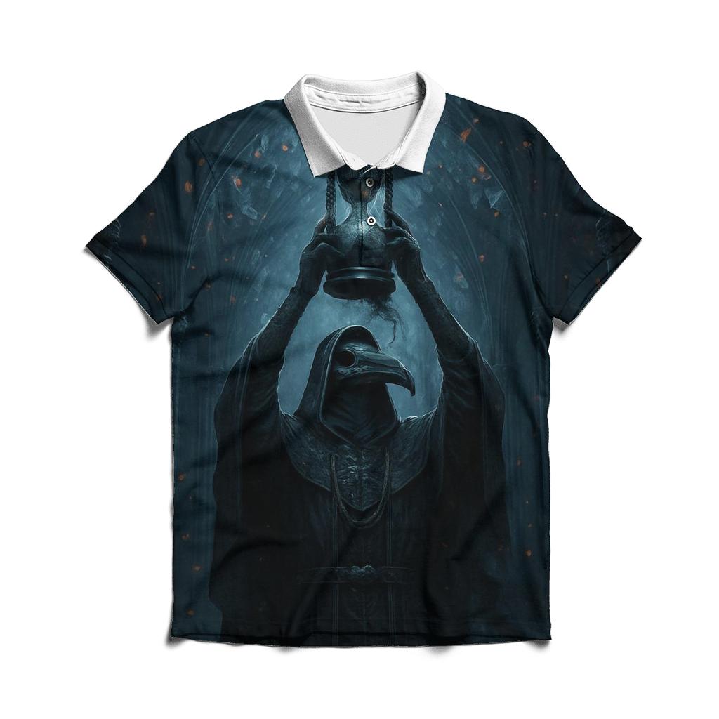 Corsair Of The Void Cathedral designer slim fit polos