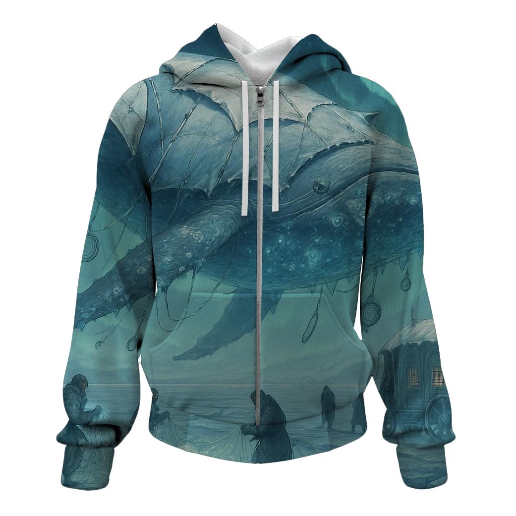 Frostbitten Skywhale Nomad hoodie designs