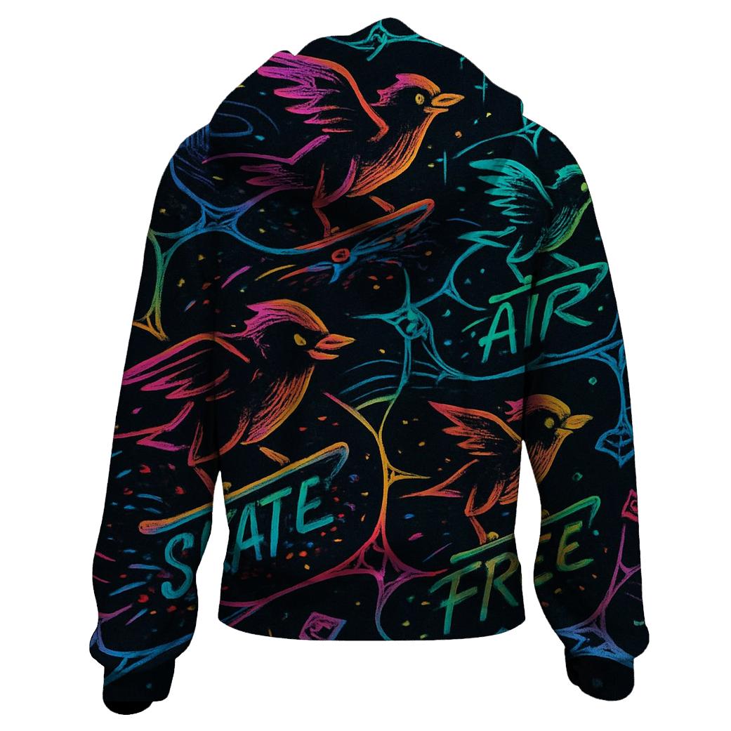 Synaptic Skate Brigade zip-up hoodies