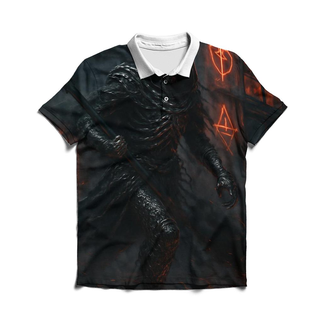 Requiem For The Iron Reaper classic pique polos