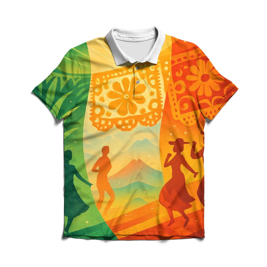 Fiesta Woven Sky classic pique polos