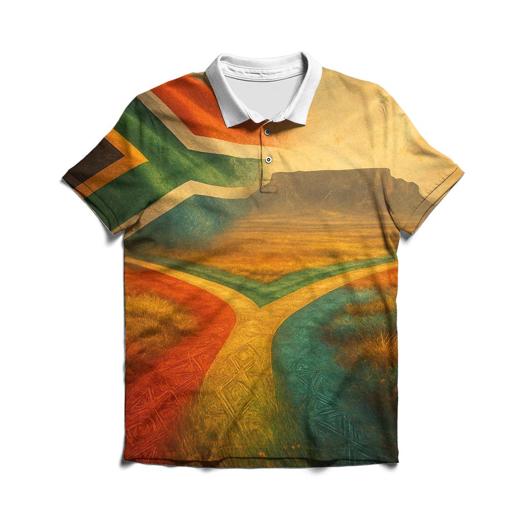 Rainbow Plateau designer slim fit polos