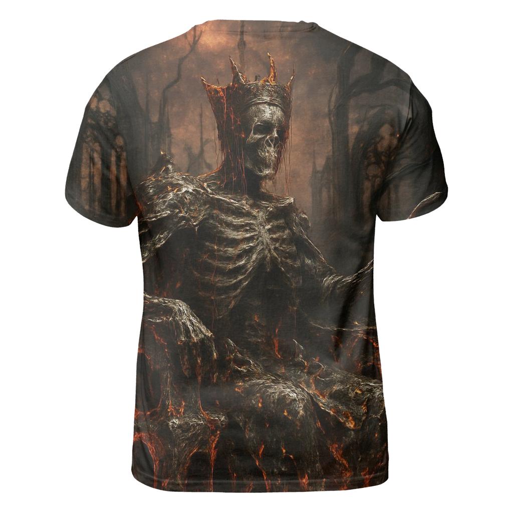 Throne Of Ashen Kings creative print fashion shirts