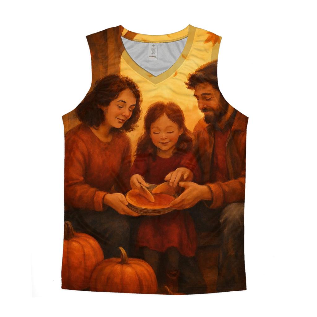 Harvest Porch Glow cotton sleeveless tops
