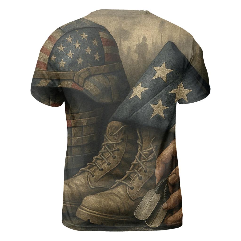 Embedded Honor Patchwork vibrant all-over design tees