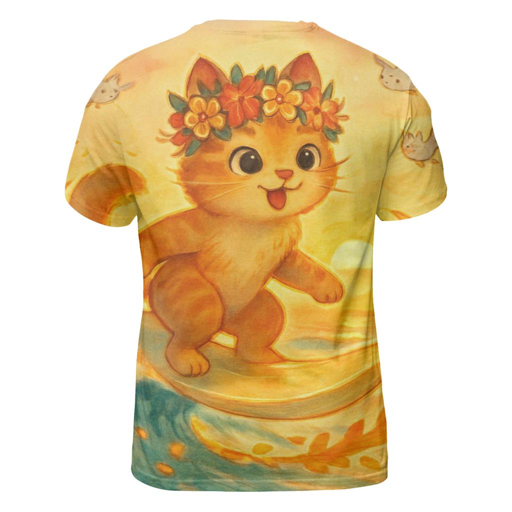 Surfboard Suncat personalized full print shirts