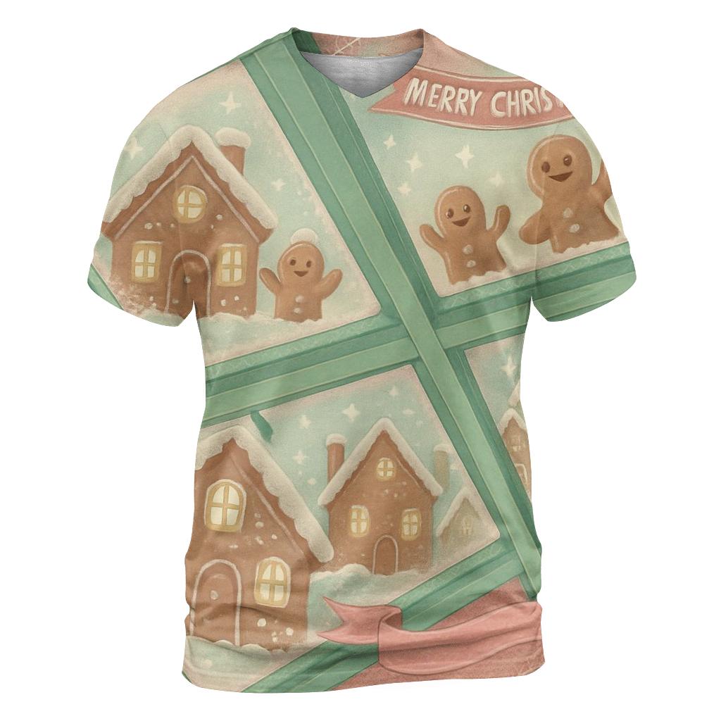 Gingerbread Skylight Fair unique graphic print tees
