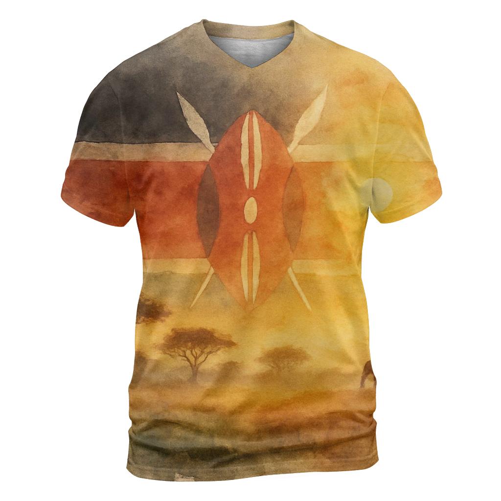 Savannah Flagloom trendy printed shirt styles