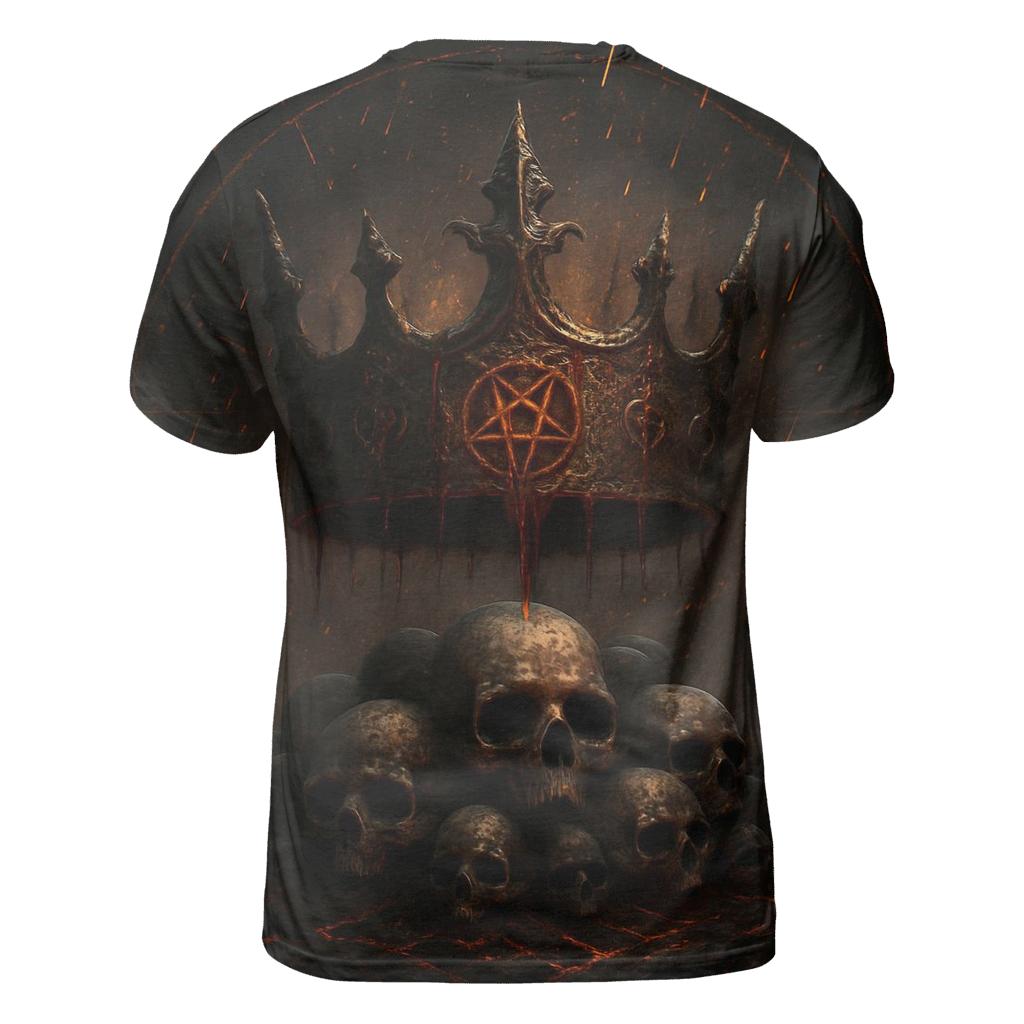 Crown Of Falling Cinders unique graphic print tees