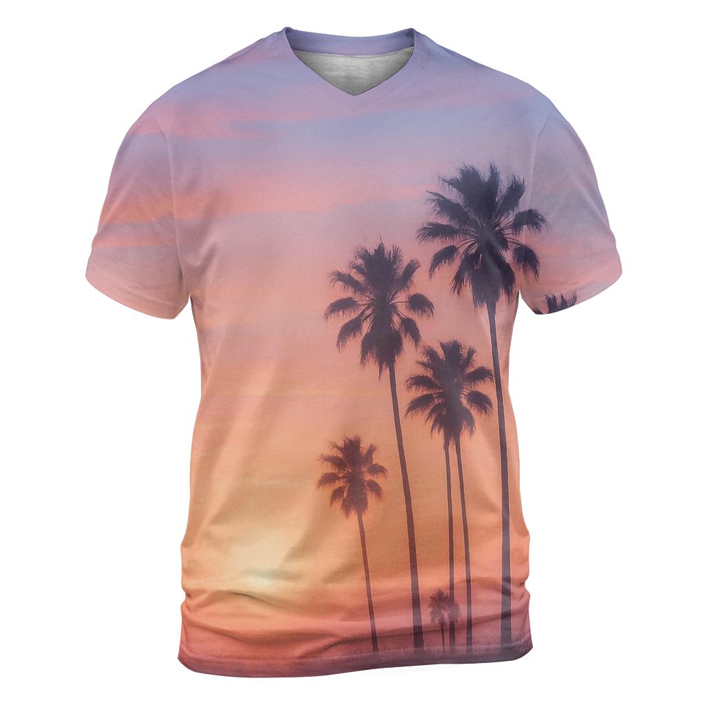 Peach Skyline Lullaby personalized full print shirts